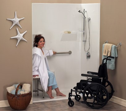 Handicapped Shower